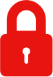 Red lock icon